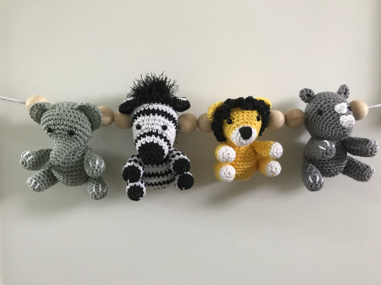 Wagenspanner safaribeestjes
