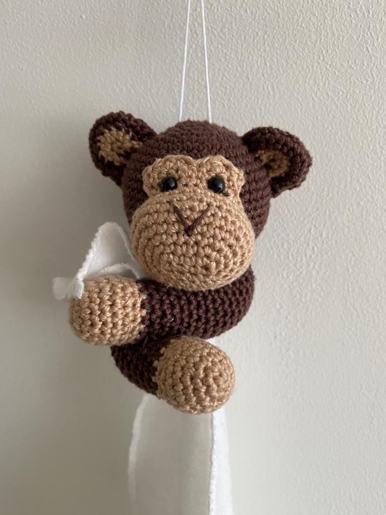 Knuffeldoekje aap