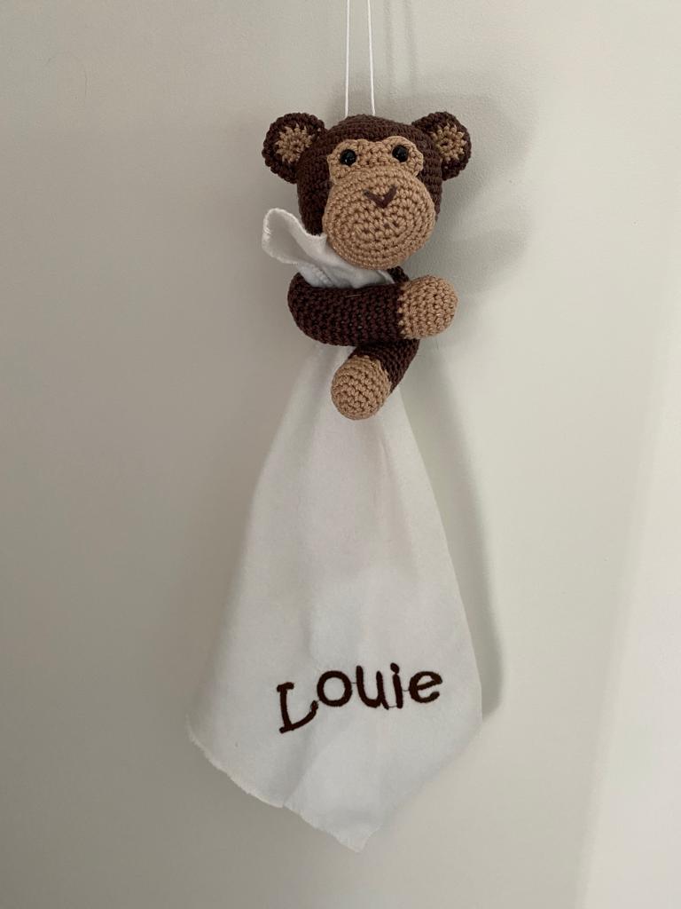Knuffeldoekje aap